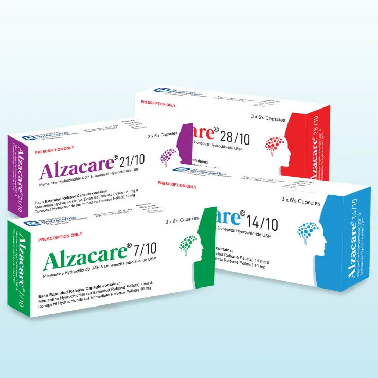 Alzacare Capsule (Extended Release) 21 mg+10 mg