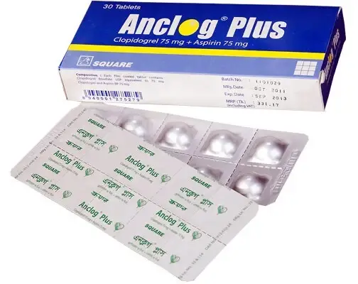 Anclog Plus Tablet 75 mg+75 mg