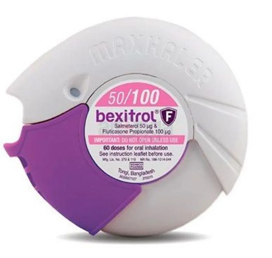 Bexitrol F Inhaler 50 mcg+500 mcg