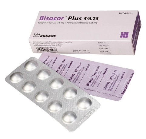 Bisocor Plus Tablet 2.5 mg+6.25 mg