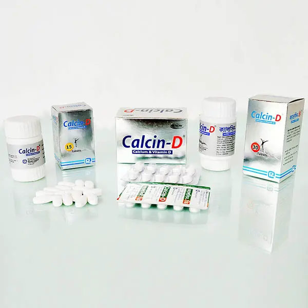 Calcin-D Tablet 500 mg+200 IU