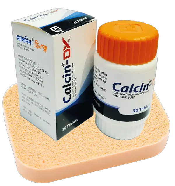 Calcin-DX Tablet 600 mg+400 IU