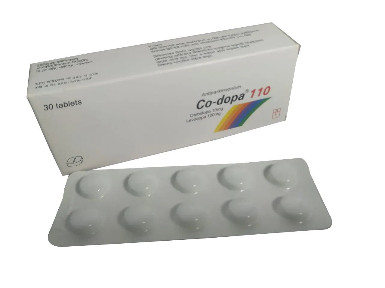 Co-dopa Tablet 250 mg+25 mg