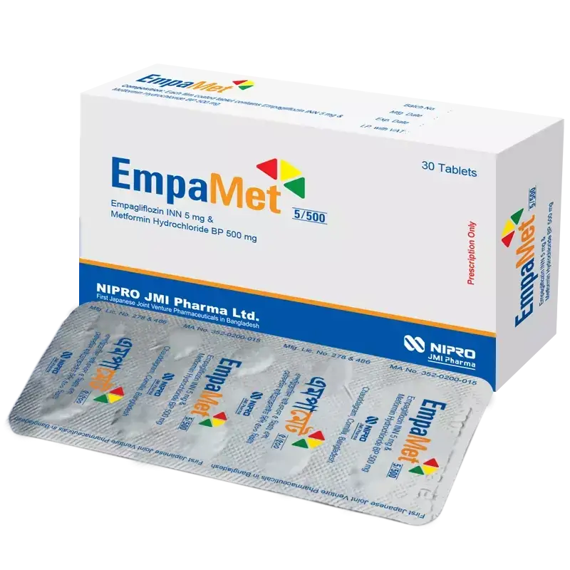 EmpaMet Tablet 12.5 mg+850 mg