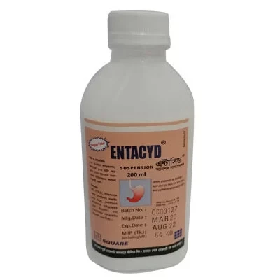 Entacyd Oral Suspension (175 mg+225 mg)/5 ml