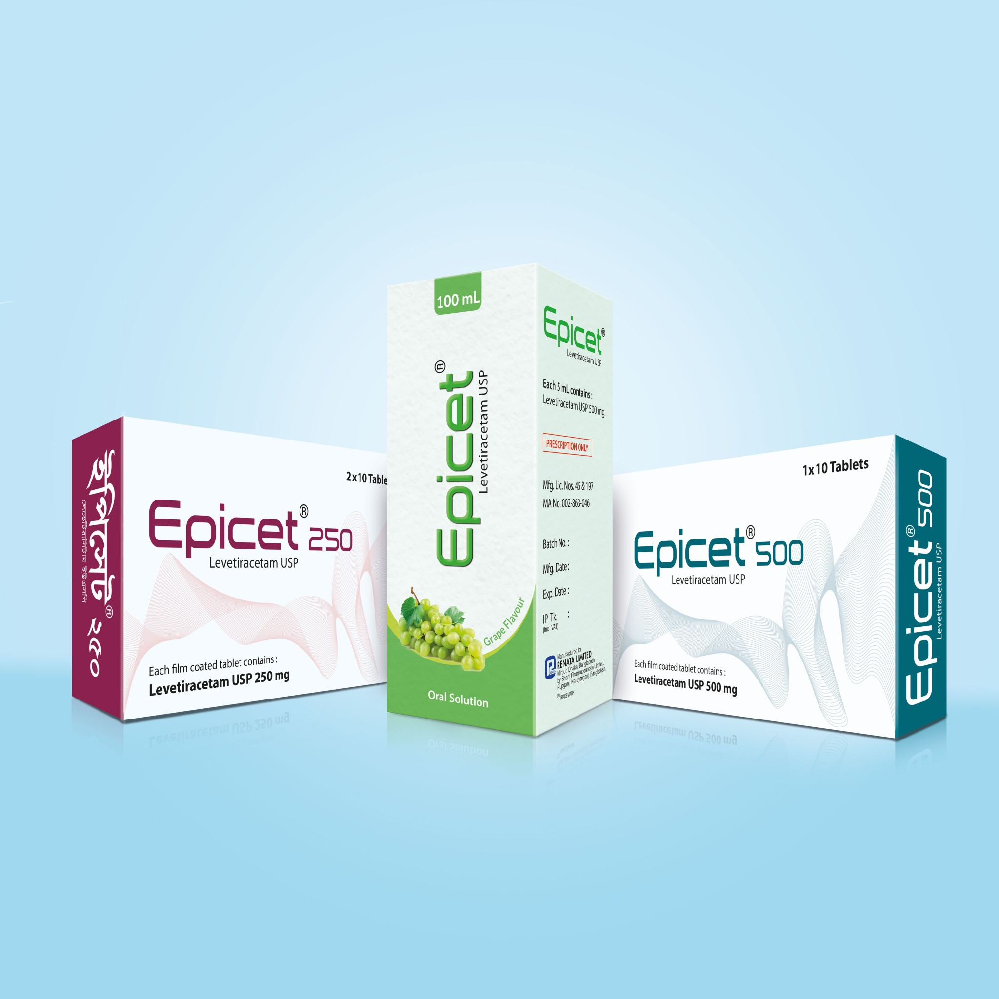 Epicet IV Infusion 500 mg/5 ml