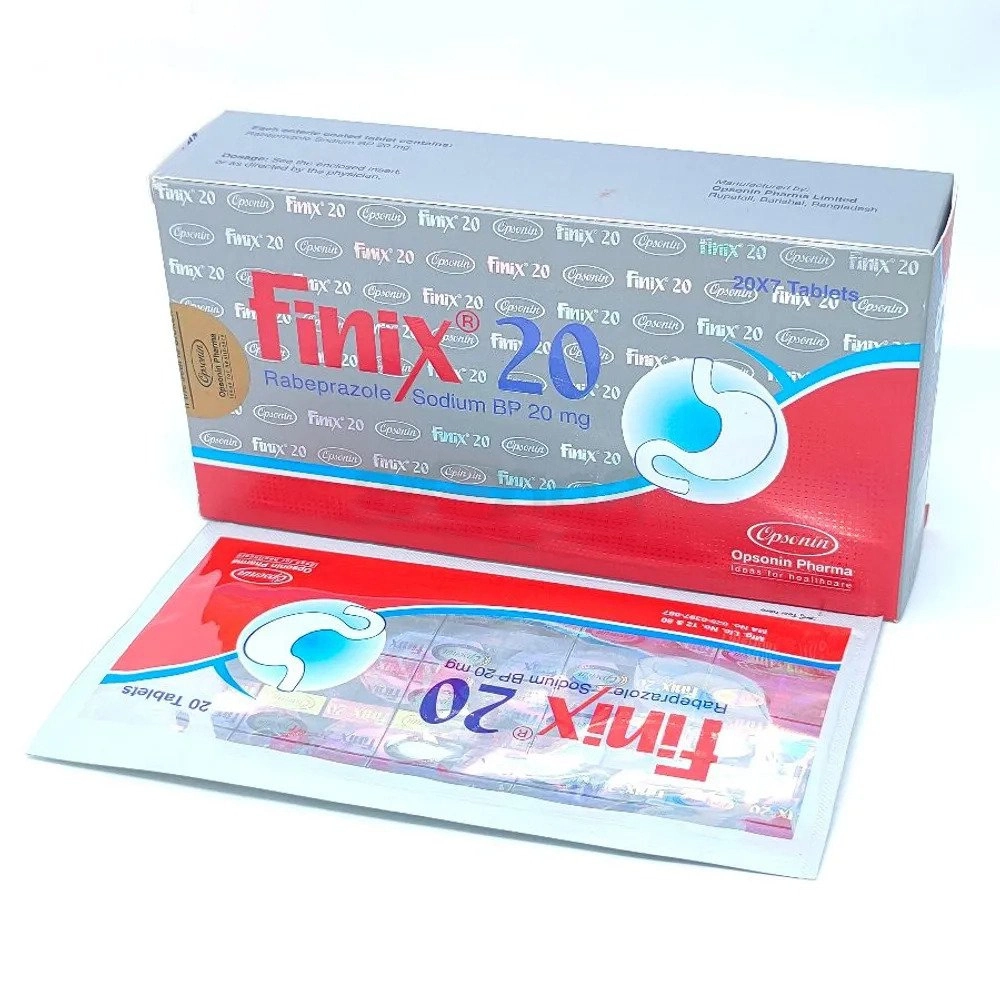 Finix Tablet (Enteric Coated) 20 mg