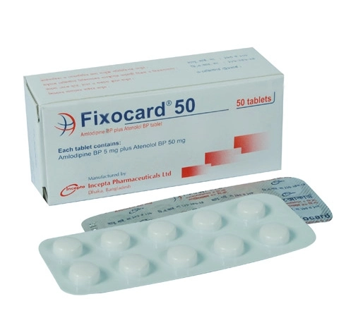 Fixocard Tablet 5 mg+25 mg