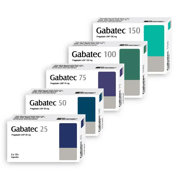 Gabatec Capsule 25 mg