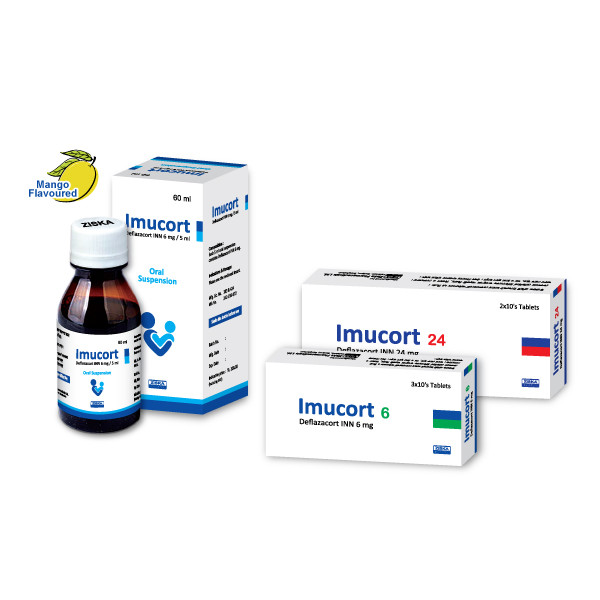 Imucort Oral Suspension 6 mg/5 ml