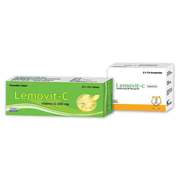 Lemovit-C Chewable Tablet 250 mg