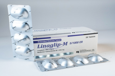 Linaglip-M ER Tablet (Extended Release) 5 mg+1000 mg