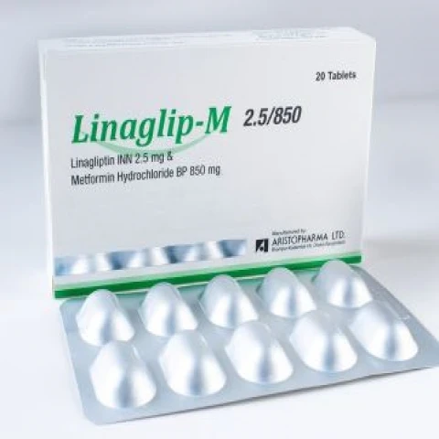 Linaglip-M Tablet 2.5 mg+500 mg