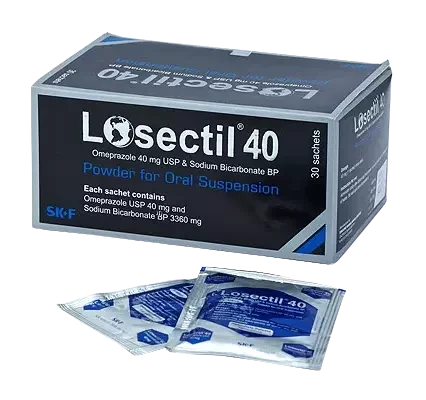 Losectil Oral Powder 20 mg/sachet