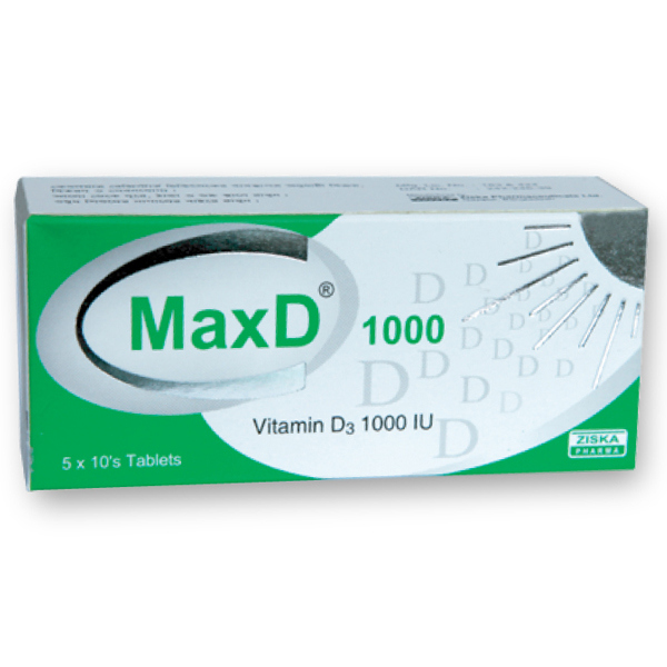 MaxD Tablet 1000 IU