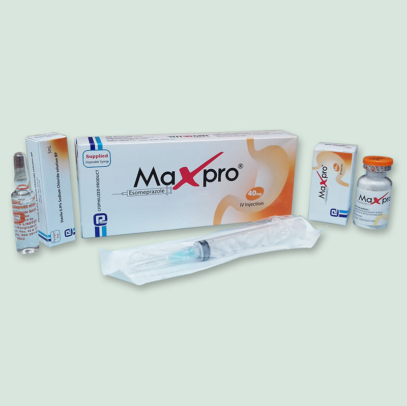 Maxpro IV Injection 40 mg/vial