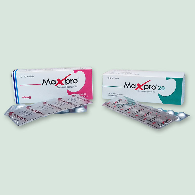 Maxpro Tablet (Enteric Coated) 20 mg