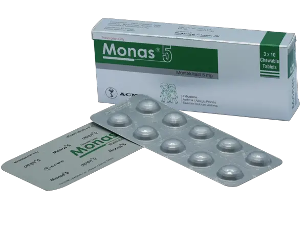 Monas Chewable Tablet 4 mg