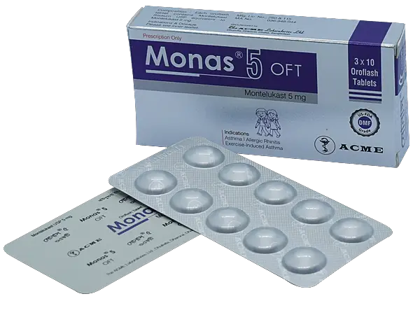 Monas OFT Flash Tablet 4 mg