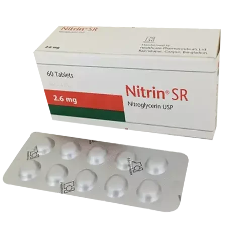 Nitrin SR Tablet (Sustained Release) 2.6 mg