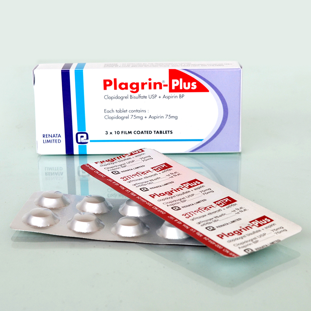 Plagrin Plus Tablet 75 mg+75 mg