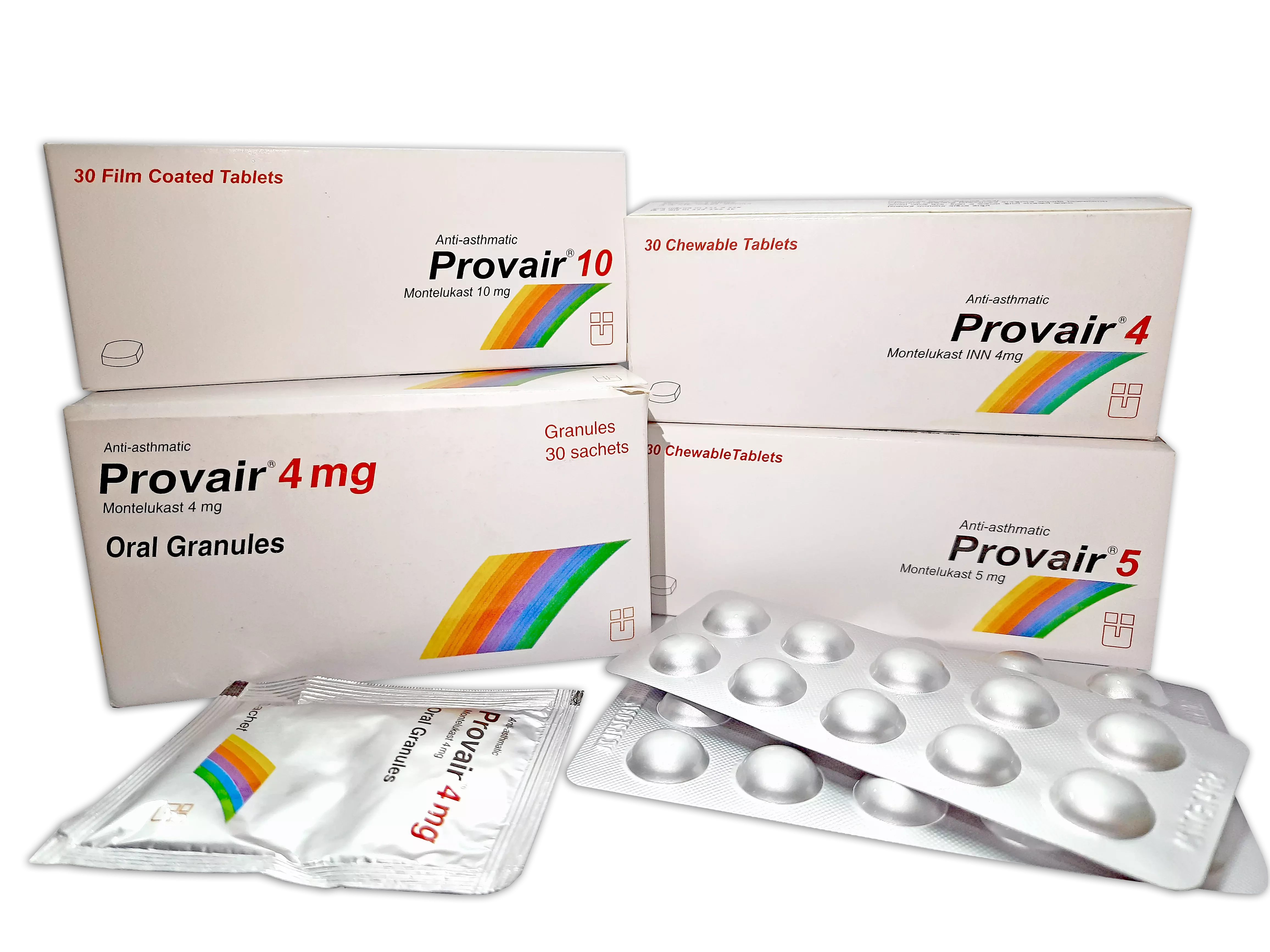 Provair Chewable Tablet 4 mg