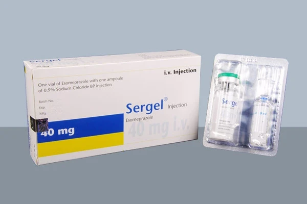 Sergel IV Injection 40 mg/vial