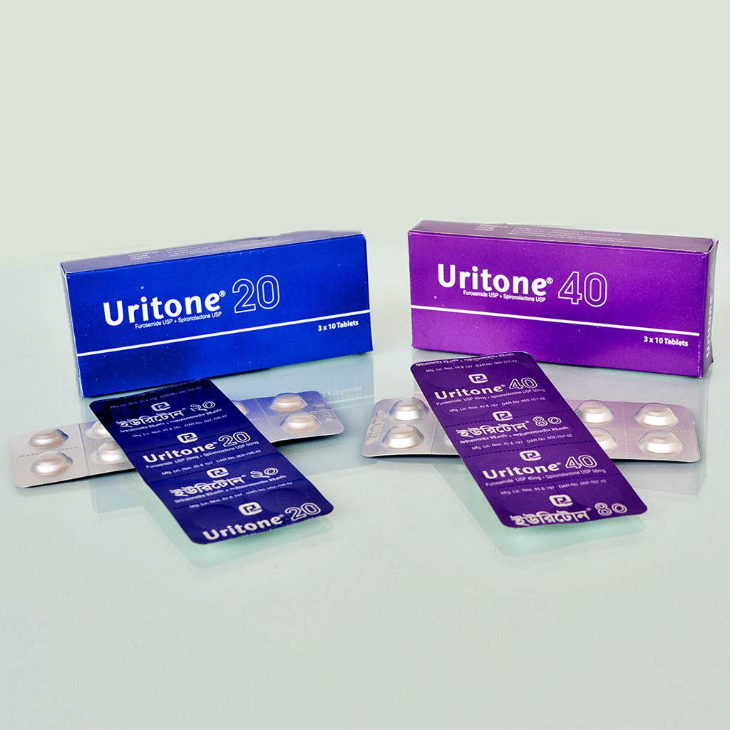 Uritone Tablet 20 mg+50 mg