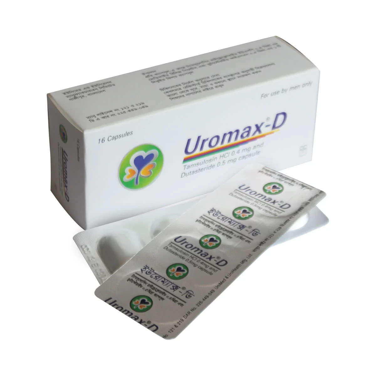 Uromax-D Capsule 0.4 mg+0.5 mg