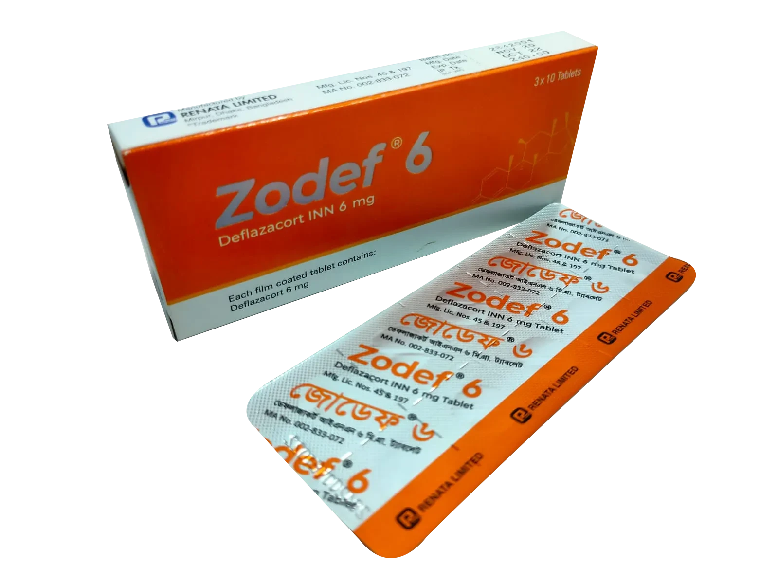 Zodef Tablet 6 mg