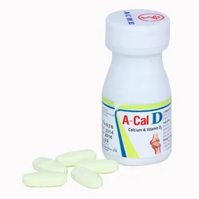 A-Cal D 500 mg+200 IU Tablet