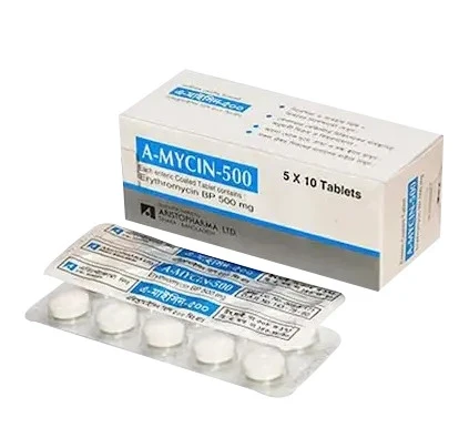 A-Mycin 500 mg Tablet