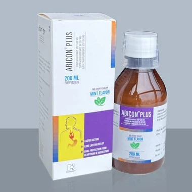 Abicon Plus (500 mg+267 mg+160 mg)/10 ml Oral Suspension