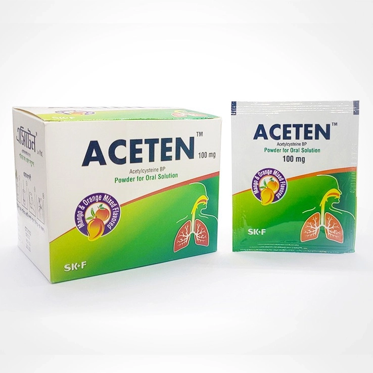 Aceten 100 mg/sachet Effervescent Granules