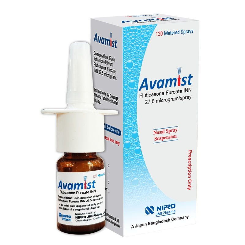 Avamist 27.5 mcg/spray Nasal Spray