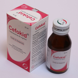 Cefokid 40 mg/5 ml Powder for Suspension