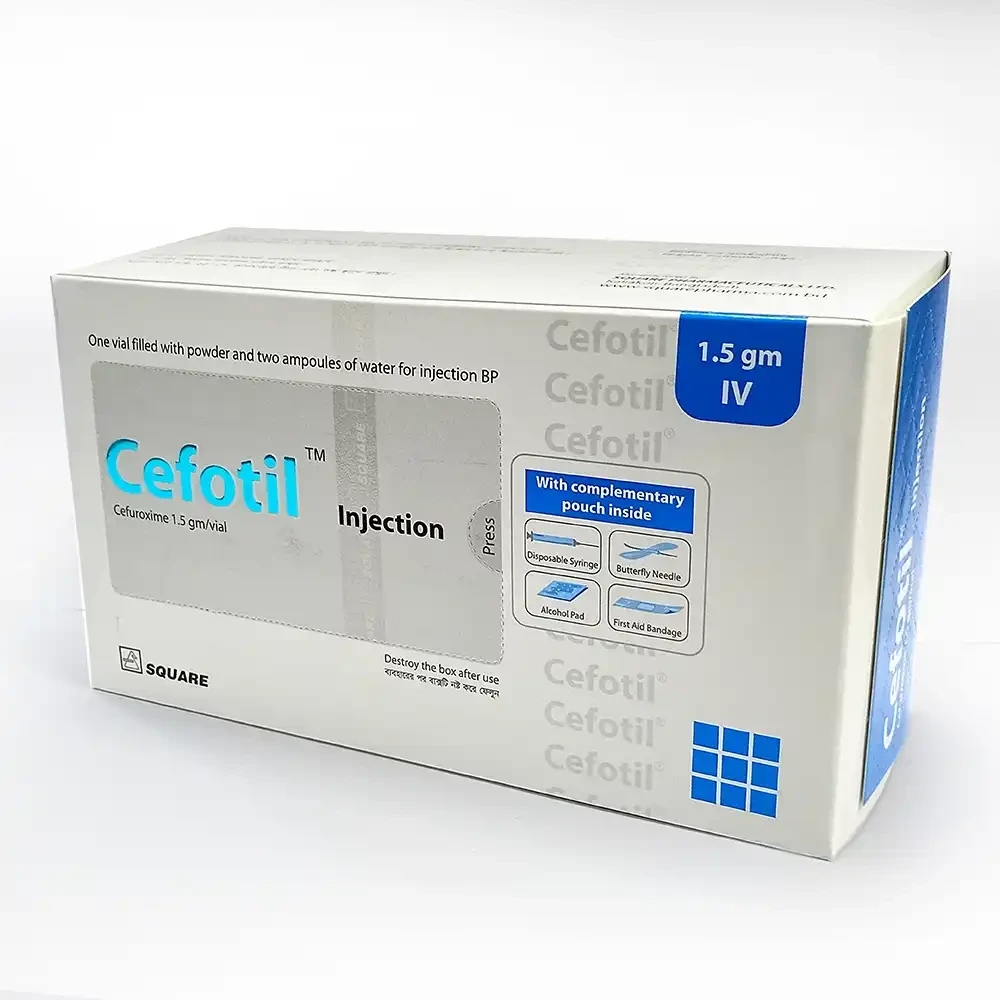 Cefotil 1.5 gm/vial IV Injection