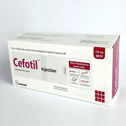 Cefotil 750 mg/vial IM/IV Injection