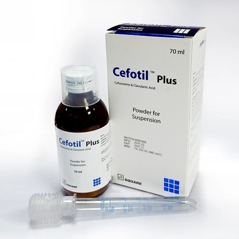 Cefotil Plus (125 mg+31.25 mg)/5 ml Powder for Suspension