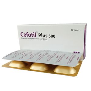 Cefotil Plus 500 mg+125 mg Tablet