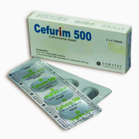 Cefurim 500 mg Tablet