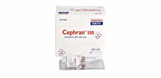 Cephran 500 mg/vial IM/IV Injection