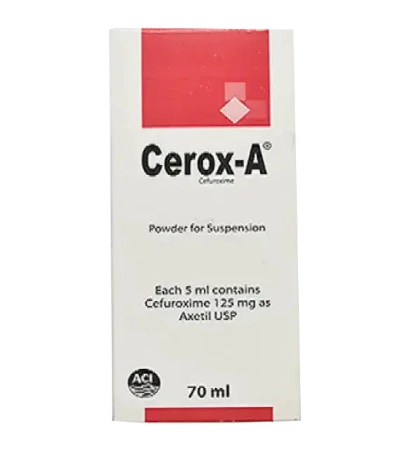 Cerox-A 125 mg/5 ml Powder for Suspension