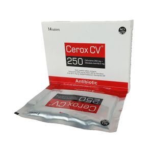 Cerox CV 250 mg+62.5 mg Tablet