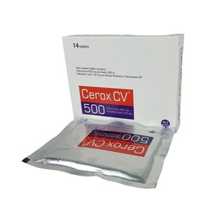 Cerox CV 500 mg+125 mg Tablet