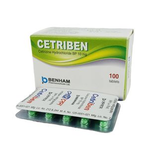 Cetriben 10 mg Tablet