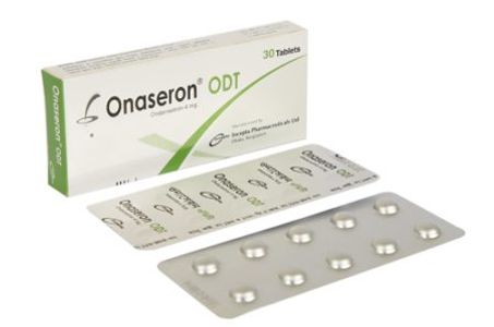 Onaseron ODT 4 mg Orally Dispersible Tablet