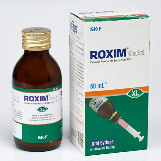 Roxim XL 200 mg/5 ml Powder for Suspension