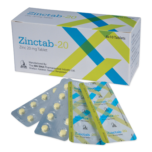 Zinctab 20 mg Tablet