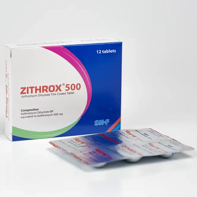 Zithrox 500 mg Tablet